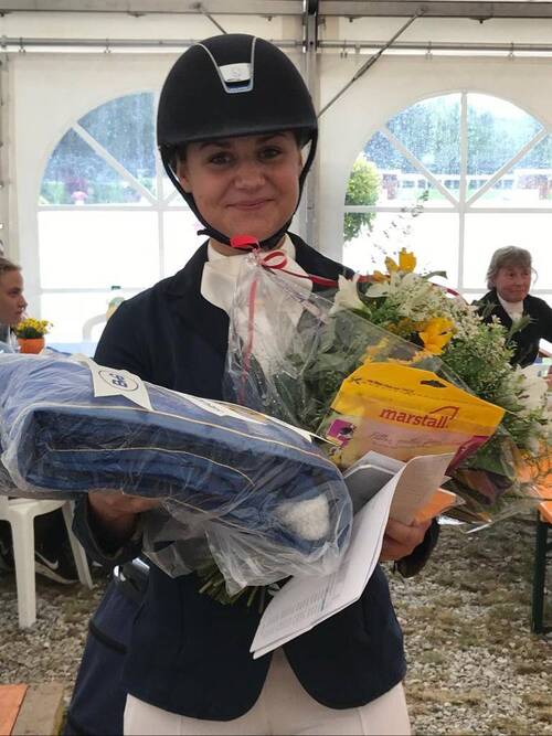 Estelle Wettstein gewinnt am CD Grüningen 2019 mit Great Escalot Camelot