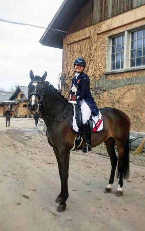 Estelle Wettstein und GREAT ESCAPE CAMELOT am CD Bern 2020