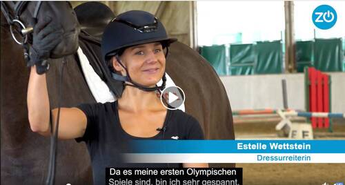 Der perfekte Tanz an Olympia - Video Portrait Estelle Wettstein